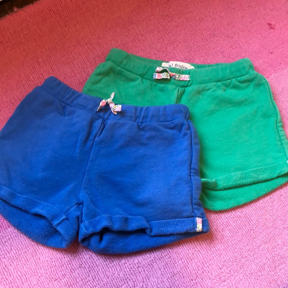 Set of two Mini Boden Shorts